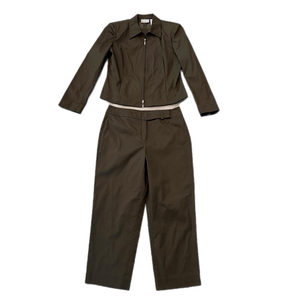 Vintage Liz Claiborne Collection Two-Piece Day Suit Jacket size 8 Pants size 10